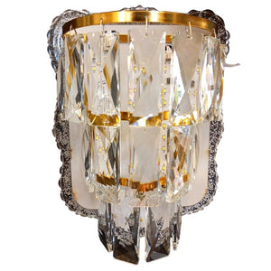 ELIANTE by Jainson Lights | Acrylic Clear Base Wall Light | Clear Crystal Shade | Inbult Led - 3in1 - Warm, Neutral & White | CC-K6545 Hanging Lights for Living Room