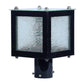 ELIANTE Black Iron Base Frost Acrylic Shade Gate Light - Lite-House-Gl - Inbuilt LED | by Jainsons Lights