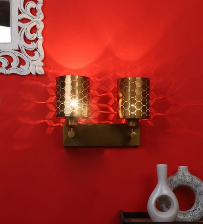 Eliante Mignon Gold Iron Wall Light 6115-2W