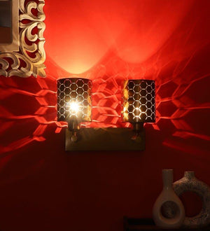 Eliante Mignon Gold Iron Wall Light 6115-2W