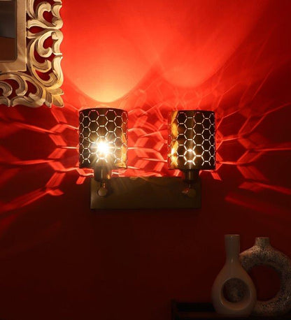 Eliante Mignon Gold Iron Wall Light 6115-2W