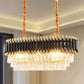 Black Mamba Luxury K9 Crystal LED Chandelier Series | Round, Rectangle & Double Height Designs
