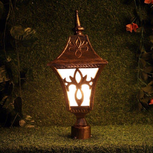 ELIANTE Aluminium Gate Light Antique Gold for Living Room, Bedroom, Dining Room, Kitchen |