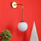 Whelve Gold Iron Wall Light by Eliante by Jainsons Lights |