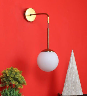 Whelve Gold Iron Wall Light by Eliante by Jainsons Lights |