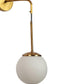 Whelve Gold Iron Wall Light by Eliante by Jainsons Lights |