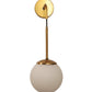 Whelve Gold Iron Wall Light by Eliante by Jainsons Lights |