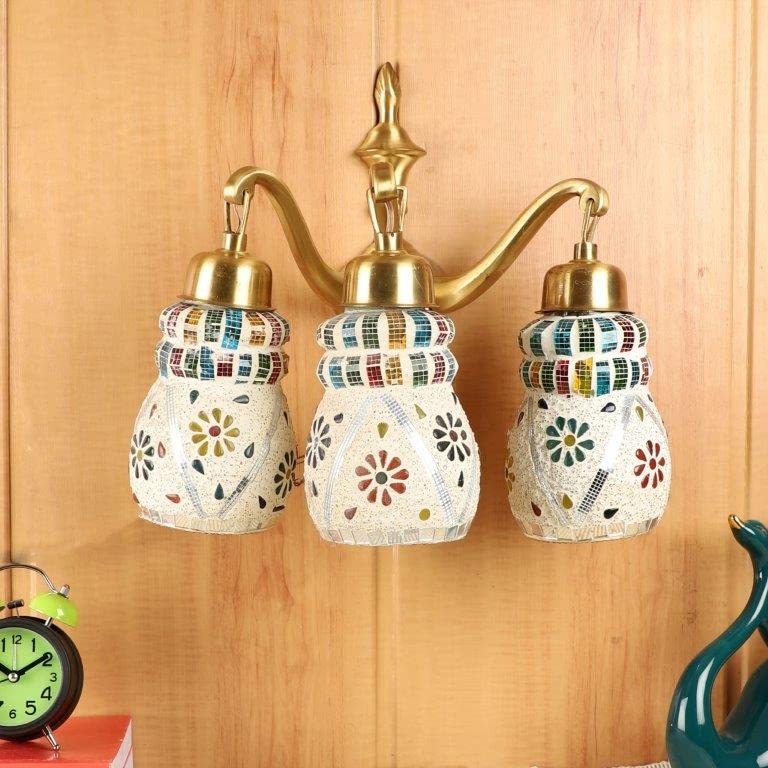 ELIANTE Latón Gold Brass Wall Light by Jainsons Lights - jsl-5152-3w-JSL | by Jainsons Lights