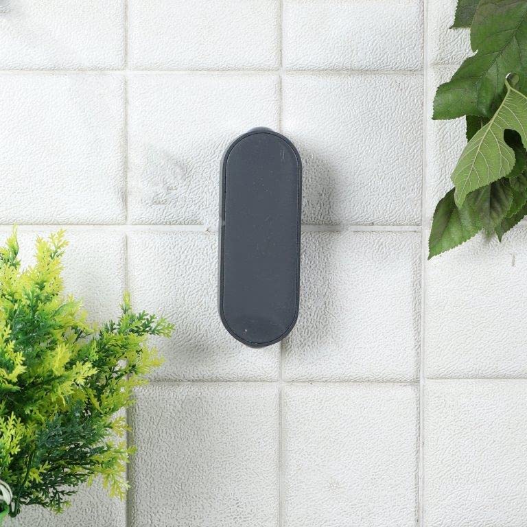 ELIANTE Crystal Aluminium Outdoor Wall Light Grey for Living Room, Bedroom, Dining Room, Kitchen | by Jainsons Lights