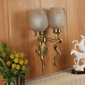 ELIANTE Latón Gold Brass Wall Light by Jainsons Lights - jsl-5155-2w-JSL | by Jainsons Lights