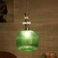 ELIANTE Povque Iron Hanging Light Vintage Decorate Hanging Lamp for Farmhouse Living Room Bedroom Corridor up to 3 years warranty - with LED Lamp(s) Included - JS-1322-HL-GREEN