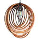 ELIANTE Fugitive Brown Wood Hanging Light by Jainsons Lights - Tl-06-1Lp - Without Bulb | by Jainsons Lights