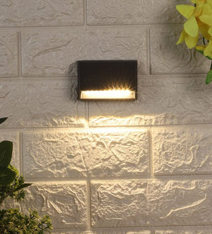 ELIANTE Grey Outdoor Wall Light Metal for Living Room, Bedroom, Dining Room, Kitchen | by Jainsons Lights