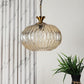 Eliante Glorix Pendant Light – Gold Glass, Metal (3007-1LP-Gold)
