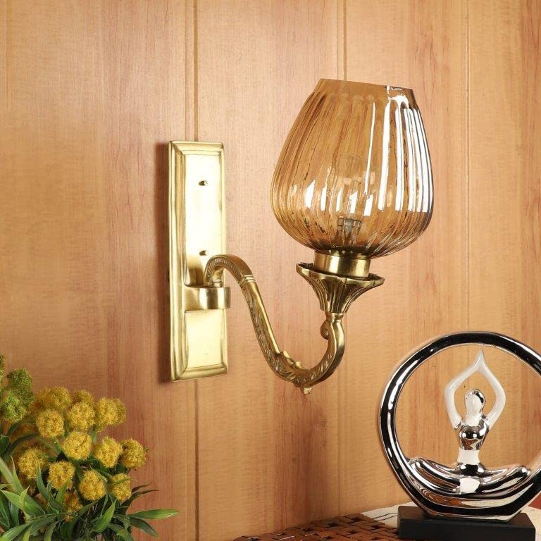 ELIANTE Latónnegro Brass Wall Light Gold for Living Room, Bedroom, Dining Room, Kitchen | jsl-5179-1w-JSL