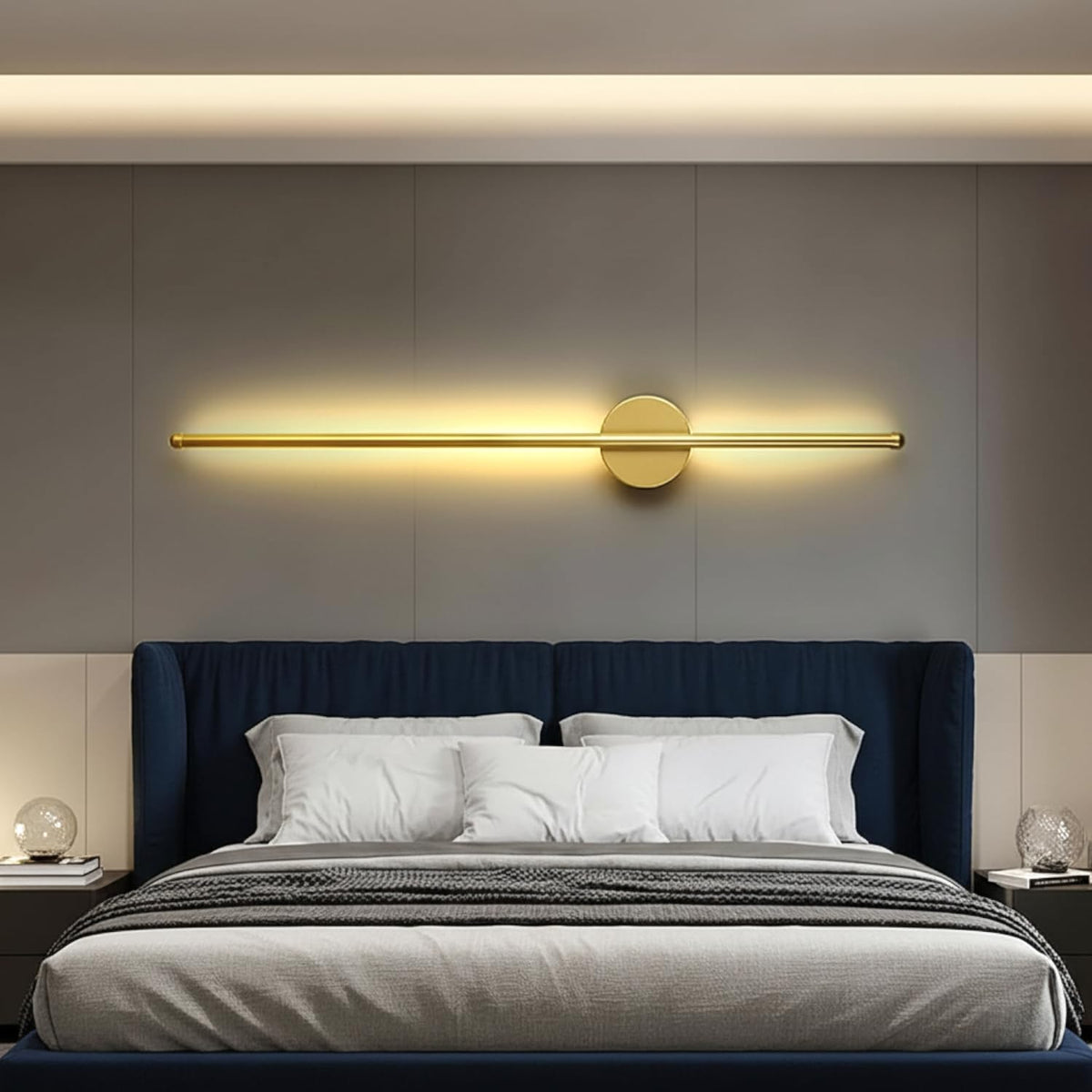 Eliante Long LED Wall Highlighter – Gold, 3-in-1 (12W-Hilighter-3in1-GD)