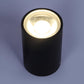 Brivon 12 Watt LED Black Body Surface Cylinder Light Ceiling | Mounted Spot Light | Cylinder Light for Indoor | Down Cob Light for Balcony,Room,Hallway, Color-Warmwhite. (Pack of 1)