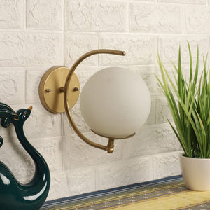 ELIANTE Dorada Metal Wall Light Gold for Living Room, Bedroom, Dining Room, Kitchen | W-28-1W-JSL