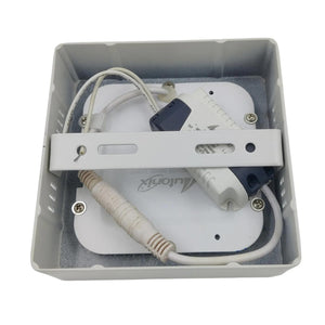 Autonix 6W Square Surface Led Panels | White LED Color | Surface Led Light | 1 Year Warranty