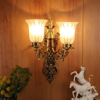 ELIANTE Latón Gold Brass Wall Light by Jainsons Lights - jsl-5159-2w-JSL | by Jainsons Lights