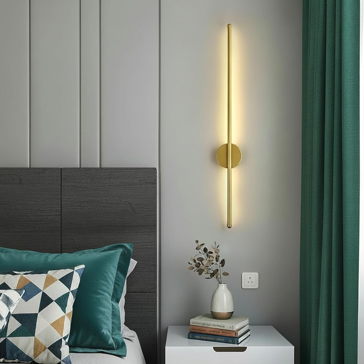 Eliante Long LED Wall Highlighter – Gold, 3-in-1 (12W-Hilighter-3in1-GD)
