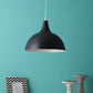 ELIANTE Black Metal Hanging Lights for Home, Office, Bedroom, Drawing Room & Lobby- Without BULB-M-4-HL-BK-WH | by Jainsons Lights
