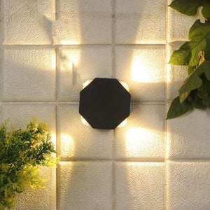 ELIANTE Hazzy Aluminium Outdoor Wall Light Grey for Living Room, Bedroom, Dining Room, Kitchen | by Jainsons Lights