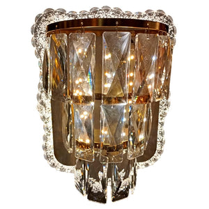 ELIANTE by Jainson Lights | Acrylic Clear Base Wall Light | Clear Crystal Shade | Inbult Led - 3in1 - Warm, Neutral & White | CC-K6545 Hanging Lights for Living Room