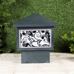 ELIANTE Spectral Grey Iron Gate Lights by Jainsons Lights - Js-551-No-1-Gl - Without Bulb | by Jainsons Lights