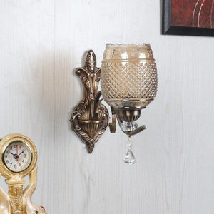 ELIANTE Antique Brass Iron Wall Lights -M-7004-1W - Without Bulb | by Jainsons Lights