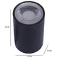 Brivon 12 Watt LED Black Body Surface Cylinder Light Ceiling | Mounted Spot Light | Cylinder Light for Indoor | Down Cob Light for Balcony,Room,Hallway, Color-Warmwhite. (Pack of 1)