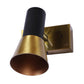 ELIANTE Trelix 7 Watt LED Black and Gold Iron Spot Light | Inbuilt LED | Wall Down Lighting for Kitchens Island Museums Offices Ceiling Lamp
