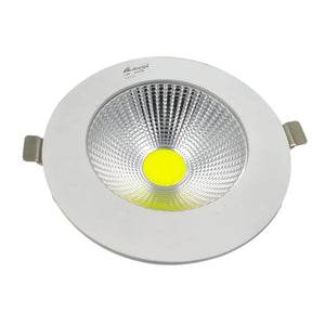 Autonix 10w White Body COB Downlight | White LED Color | Round Recessed Fixed | White Led