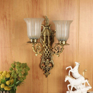 ELIANTE Latón Gold Brass Wall Light by Jainsons Lights - jsl-5159-2w-JSL | by Jainsons Lights