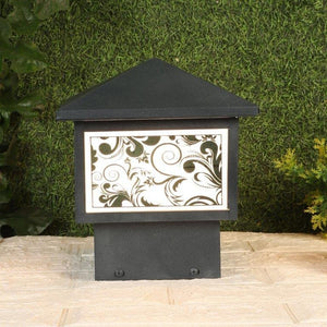 ELIANTE Spectral Grey Iron Gate Lights by Jainsons Lights - Js-551-No-1-Gl - Without Bulb | by Jainsons Lights