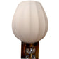ELIANTE by Jainson Lights | Metal Gold Base Wall Light | White Glass Shade | E-27 Holder | Without Bulb | CC-Q751-1w