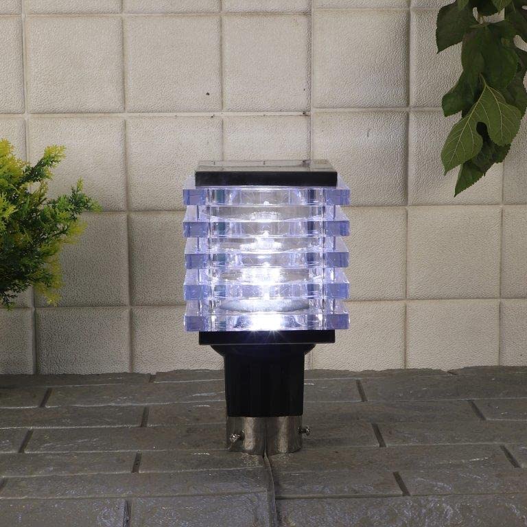 ELIANTE Incredible Iron Gate Light Silver for Living Room, Bedroom, Dining Room, Kitchen | 3 Years Warranty | Free - LED LAMP