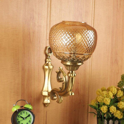 ELIANTE Latón Wall Light Gold Brass for Living Room, Bedroom, Dining Room, Kitchen | by Jainsons Lights