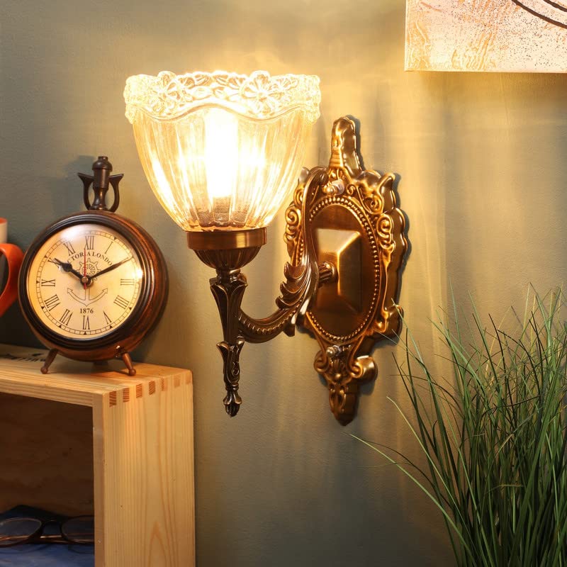 ELIANTE Antique Brass Metal Wall Light by Jainsons Lights - Without Bulb - no-161-1w | by Jainsons Lights