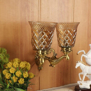 ELIANTE Latón Gold Brass Wall Light by Jainsons Lights - jsl-5161-2w-JSL | by Jainsons Lights