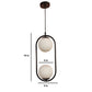 Eliante Mignon Black Iron Hanging Light - E27 holder - without Bulb - 626-2LP