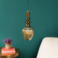 Dorada Antique Gold Metal Hanging Light - 628-1LP - Included Bulbs