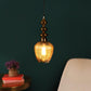 Dorada Antique Gold Metal Hanging Light - 628-1LP - Included Bulbs
