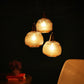 Dorada Antique Gold Metal Hanging Light - 629-3LP - Included Bulbs