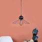 ELIANTE Copper Iron Base Copper Iron Shade Hanging Light - 633-1Lp-Copper - Bulb Included