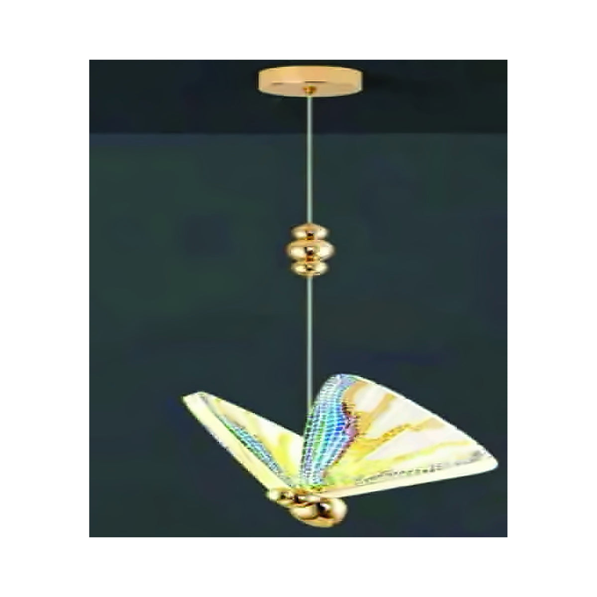 Eliante Butterfly Novelty Pendant Light – Acrylic, Metal