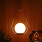 Oro gold metal Hanging Light - 641-1P-GD - Included Bulbs