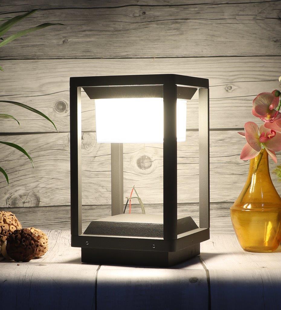 ELIANTE Grey Aluminium Outdoor Gate Light - 6430- 7WATT