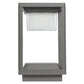 ELIANTE Grey Aluminium Outdoor Gate Light - 6430- 7WATT