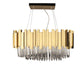 Modern Chandelier Golden Metal + Cristal Chandelier 6737